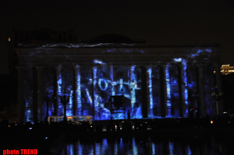 Организация YARAT! представила проект-3D-mapping Мехти Мамедова "Нефть" (ФОТО)