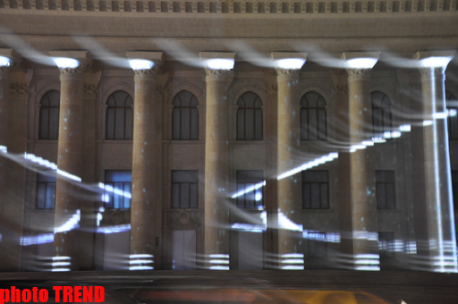 Организация YARAT! представила проект-3D-mapping Мехти Мамедова "Нефть" (ФОТО)