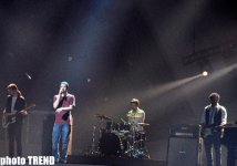 Финалист "Евровидения 2012"  Роман Лоб на сцене "Baku Crystal Hall" (фотосессия)