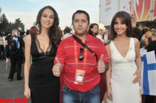 Грандиозная церемония открытия "Евровидения 2012" в "Евроклубе" - звезды на красной дорожке  (фотосессия)