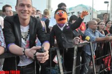 Грандиозная церемония открытия "Евровидения 2012" в "Евроклубе" - звезды на красной дорожке  (фотосессия)