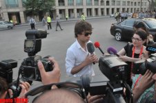 Грандиозная церемония открытия "Евровидения 2012" в "Евроклубе" - звезды на красной дорожке  (фотосессия)