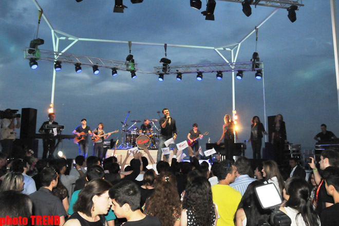 В Баку прошла вечеринка российских представителей на "Евровидении" (ФОТО)