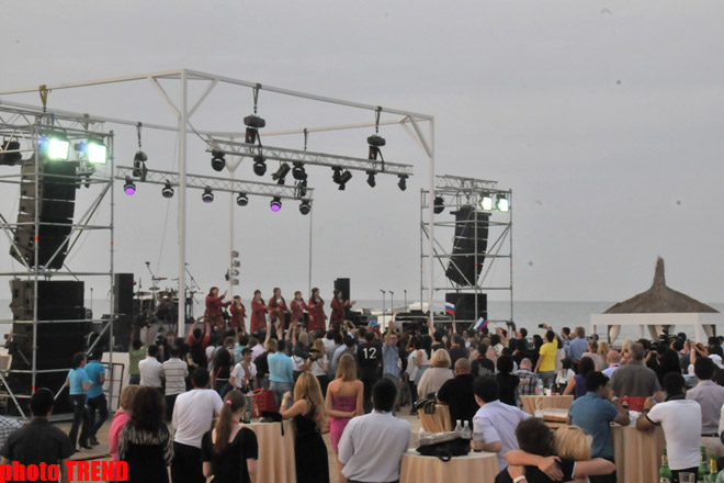 В Баку прошла вечеринка российских представителей на "Евровидении" (ФОТО)