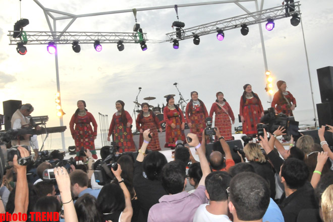 В Баку прошла вечеринка российских представителей на "Евровидении" (ФОТО)