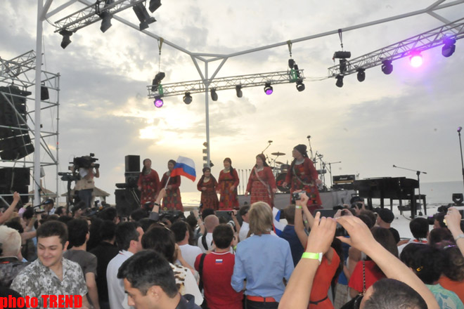 В Баку прошла вечеринка российских представителей на "Евровидении" (ФОТО)