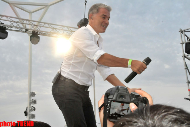 В Баку прошла вечеринка российских представителей на "Евровидении" (ФОТО)