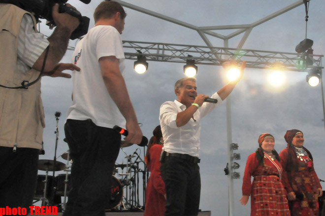 В Баку прошла вечеринка российских представителей на "Евровидении" (ФОТО)