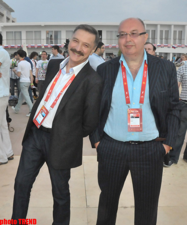 В Баку прошла вечеринка российских представителей на "Евровидении" (ФОТО)