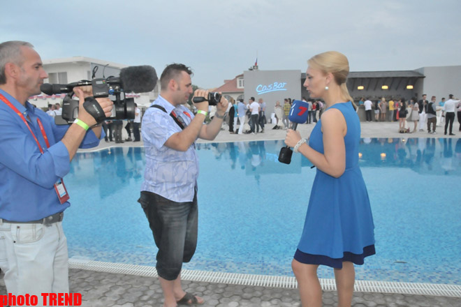 В Баку прошла вечеринка российских представителей на "Евровидении" (ФОТО)