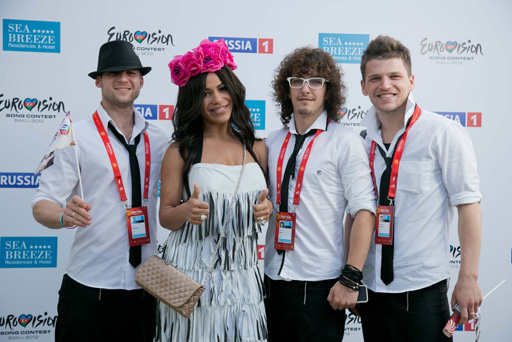 В Баку прошла вечеринка российских представителей на "Евровидении" (ФОТО)