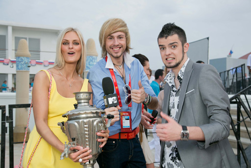 В Баку прошла вечеринка российских представителей на "Евровидении" (ФОТО)