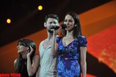 Участники "Евровидения 2012" в сценическом наряде провели открытую репетицию – первый полуфинал (фотосессия)