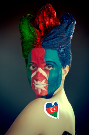 Аян Бабакишиева реализовала креативный проект - "Огненный цветок" и "Light your fire" (фотосессия)