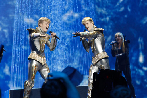 В Баку прошел первый полуфинал "Евровидения-2012" (ФОТО) (ВИДЕО)