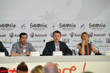 В Баку состоялась пресс-конференция руководителя "Евровидения" (фото)
