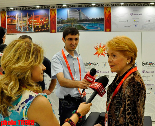 Первый победитель "Евровидения": Баку - фантастический город (ФОТО)