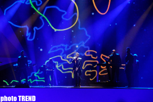 В "Baku Crystal Hall" прошла открытая репетиция финалистов «Евровидения-2012» (ФОТО)