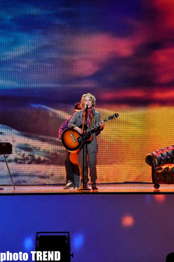 В "Baku Crystal Hall" прошла открытая репетиция финалистов «Евровидения-2012» (ФОТО)