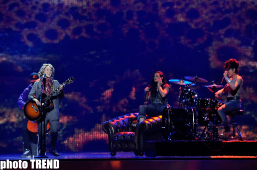 В "Baku Crystal Hall" прошла открытая репетиция финалистов «Евровидения-2012» (ФОТО)