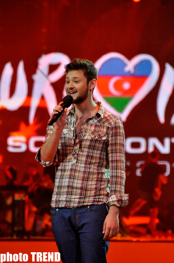 В "Baku Crystal Hall" прошла открытая репетиция финалистов «Евровидения-2012» (ФОТО)