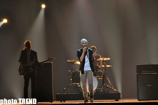 В "Baku Crystal Hall" прошла открытая репетиция финалистов «Евровидения-2012» (ФОТО)