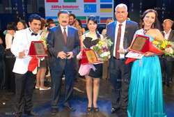 Заур Амирасланов завоевал I премию Международного конкурса этно-эстрадной музыки тюркоязычных стран