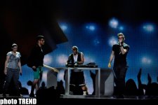 В "Baku Crystal Hall" прошла открытая репетиция финалистов «Евровидения-2012» (ФОТО)