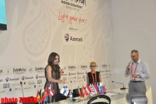 Сабина Бабаева выразила благодарность участникам «Евровидения 2012», которые не вышли в финал (фотосессия)