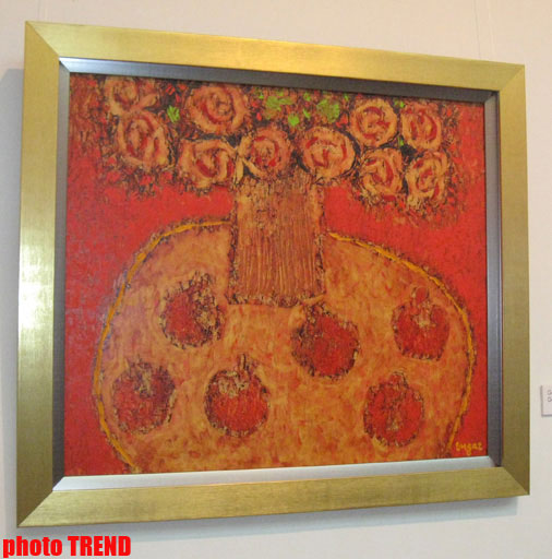 Персональная выставка Вугара Мурадова: "Каждая работа – это отражение души художника" (фотосессия)