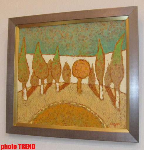 Персональная выставка Вугара Мурадова: "Каждая работа – это отражение души художника" (фотосессия)