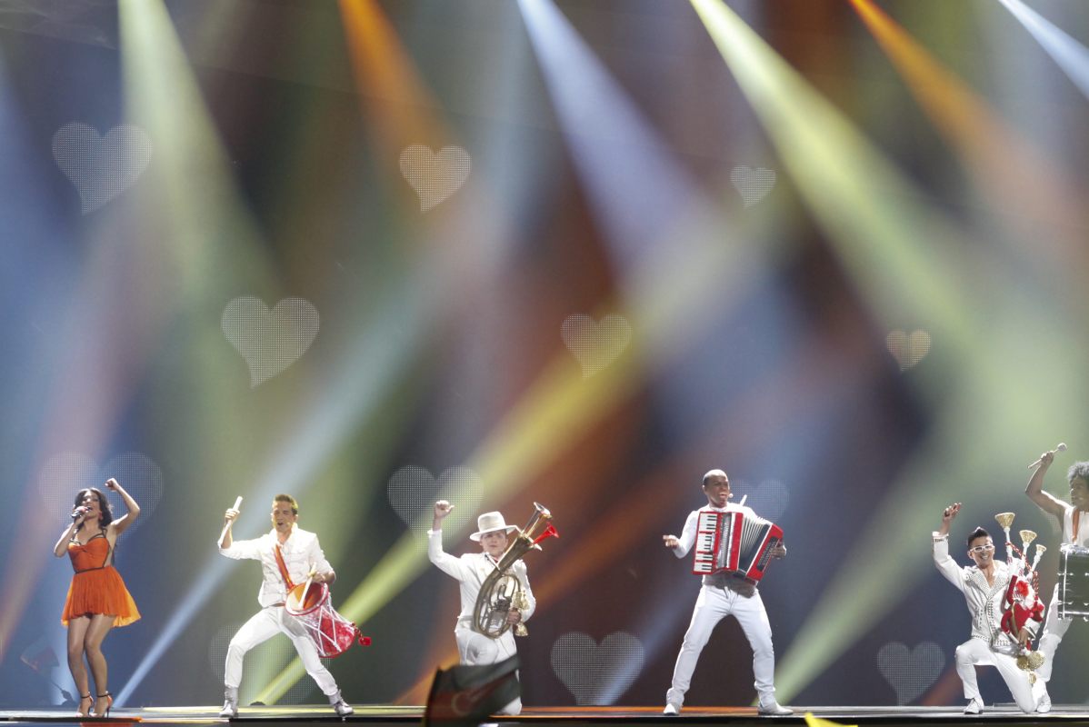 В Баку прошел финал "Евровидения-2012" (фотосессия)