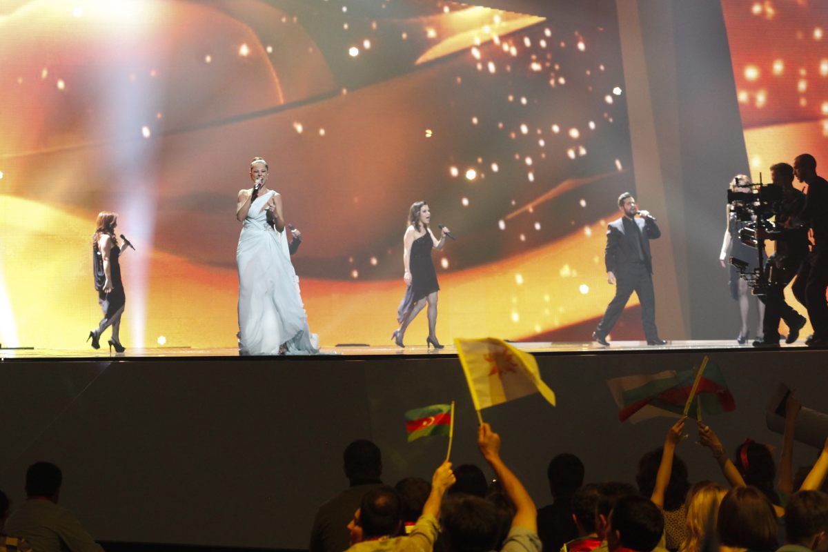 В Баку прошел финал "Евровидения-2012" (фотосессия)