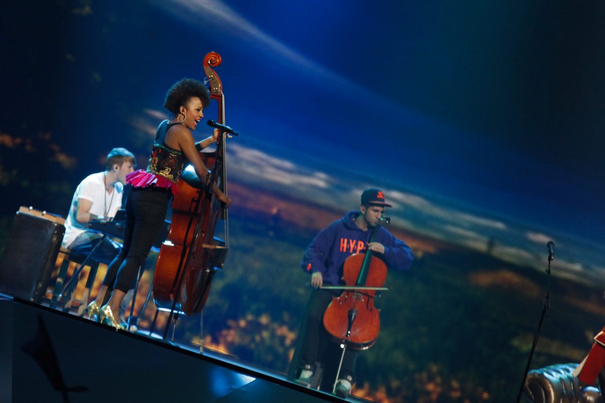 В Баку прошел финал "Евровидения-2012" (фотосессия)