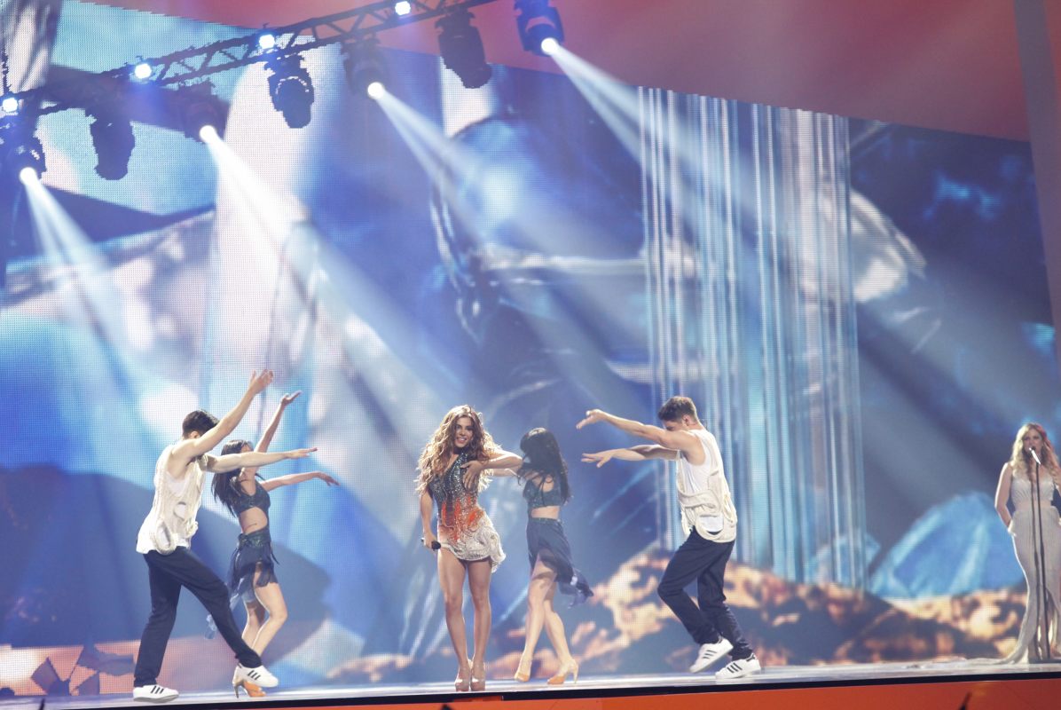 В Баку прошел финал "Евровидения-2012" (фотосессия)