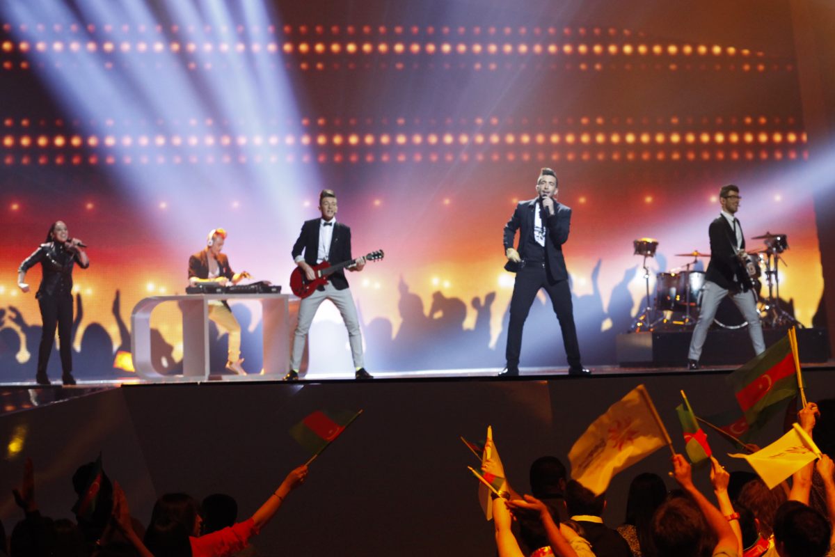 В Баку прошел финал "Евровидения-2012" (фотосессия)