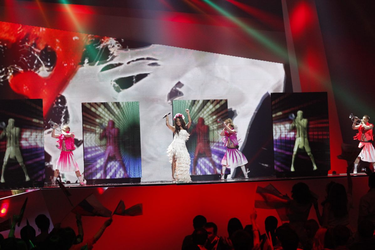 В Баку прошел финал "Евровидения-2012" (фотосессия)