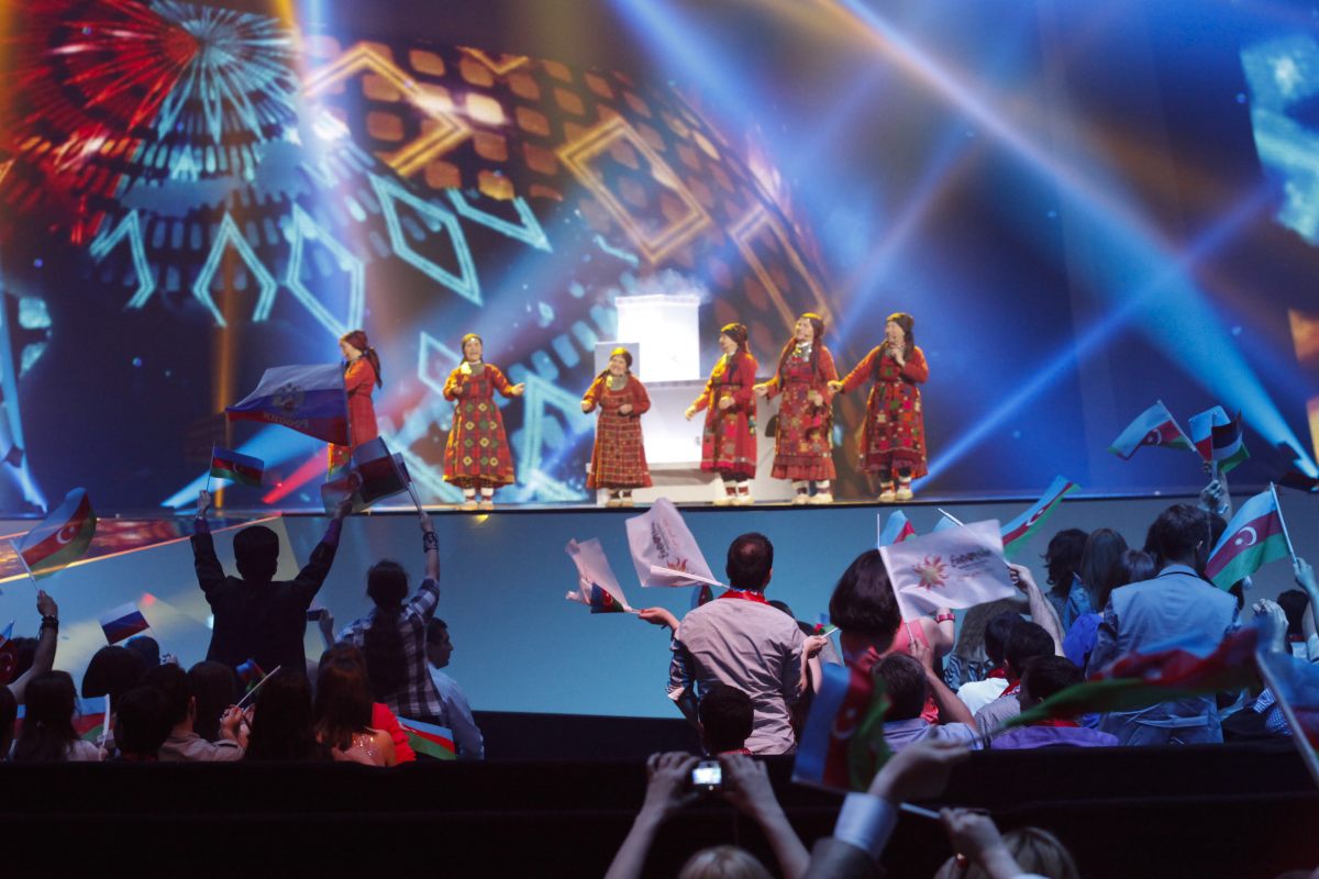 В Баку прошел финал "Евровидения-2012" (фотосессия)