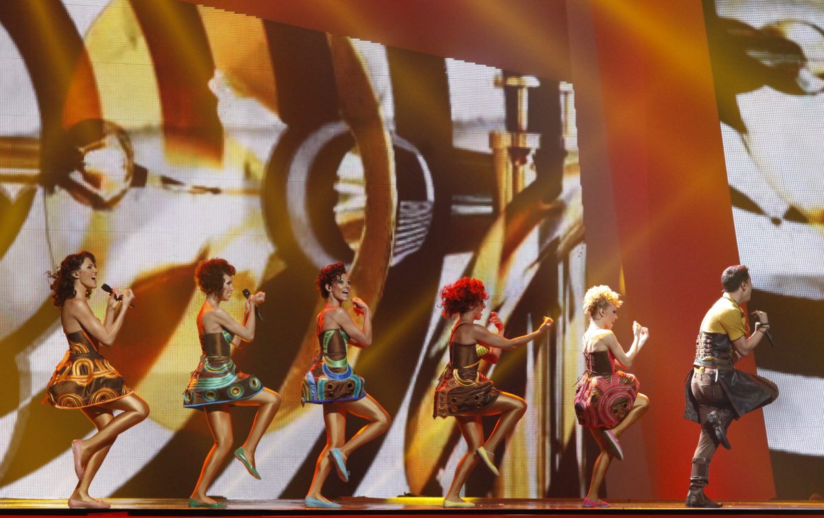 В Баку прошел финал "Евровидения-2012" (фотосессия)