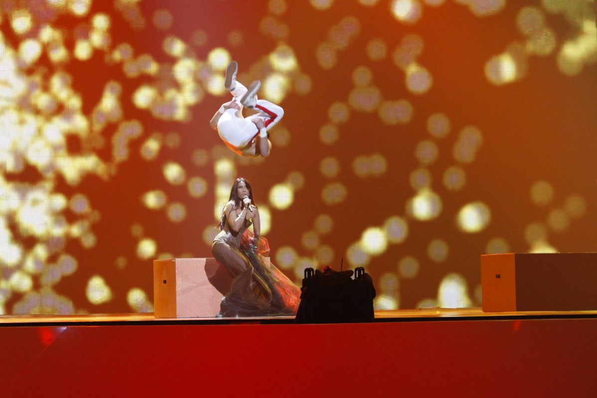 В Баку прошел финал "Евровидения-2012" (фотосессия)