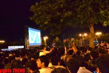 Ночной Баку отмечает финал «Евровидения-2012» (ФОТО)