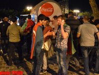 Ночной Баку отмечает финал «Евровидения-2012» (ФОТО)