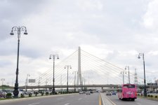 В Баку сдан в эксплуатацию третий комплекс дорожного узла на пересечении проспектов Гейдара Алиева и Зии Буниятова (ФОТО)