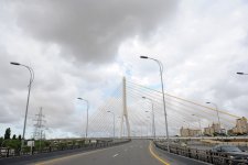 В Баку сдан в эксплуатацию третий комплекс дорожного узла на пересечении проспектов Гейдара Алиева и Зии Буниятова (ФОТО)