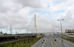 В Баку сдан в эксплуатацию третий комплекс дорожного узла на пересечении проспектов Гейдара Алиева и Зии Буниятова (ФОТО)