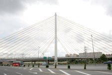 В Баку сдан в эксплуатацию третий комплекс дорожного узла на пересечении проспектов Гейдара Алиева и Зии Буниятова (ФОТО)