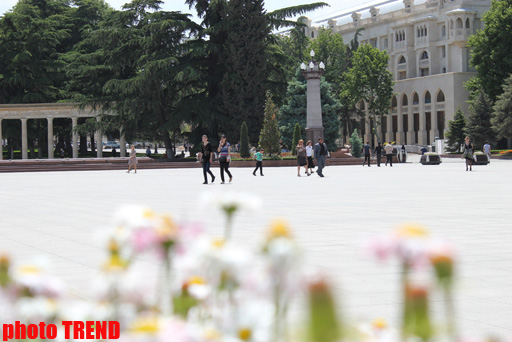 Новый облик Гянджи (фотосессия)