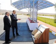Ильхам Алиев принял участие в открытии Нахчыванского  цементного завода (ФОТО)
