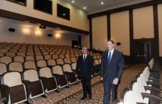 Ильхам Алиев в рамках визита в Нахчыванскую АР прибыл в Кенгерлинский район (ФОТО)