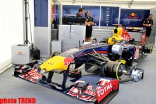 Самый быстрый в мире болид в Баку - грандиозное шоу Red Bull Racing (фото)